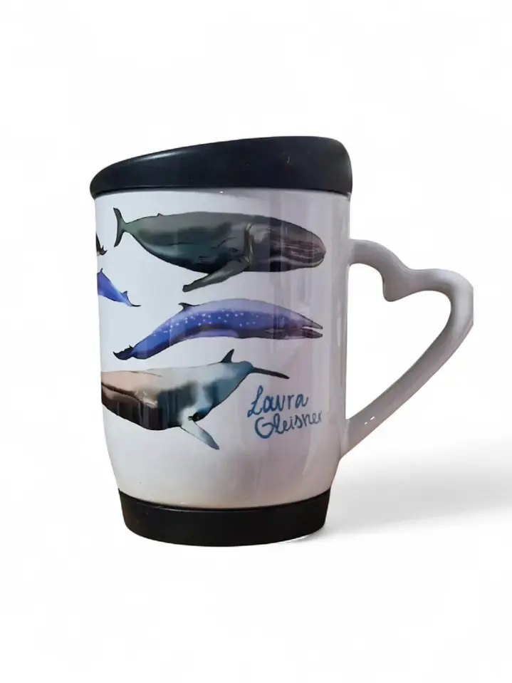 Tazón Cerámica Tapa Ballenas de Chile 350ml 2