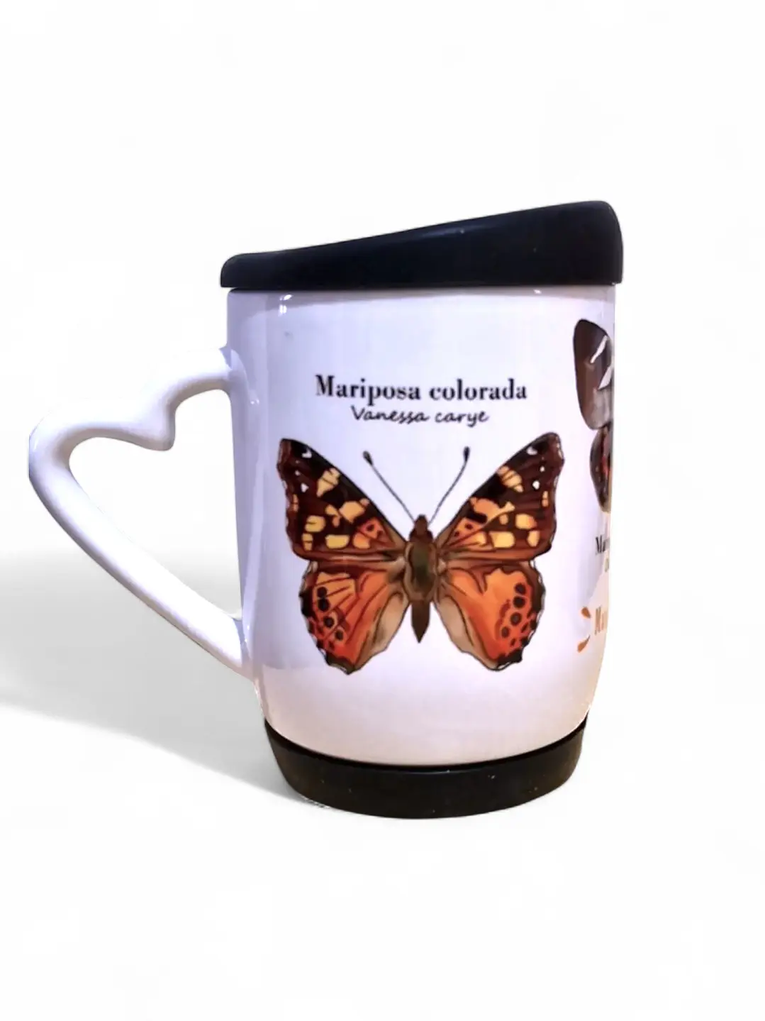 Tazón Cerámica Tapa Mariposas de Chile 350ml 1