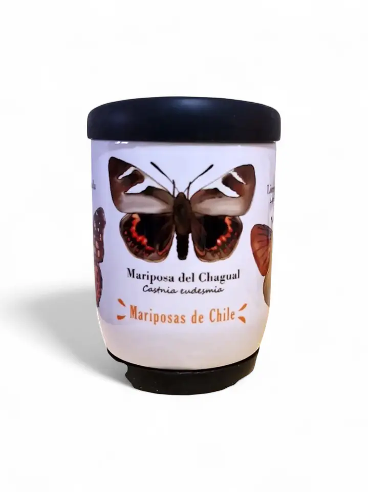Tazón Cerámica Tapa Mariposas de Chile 350ml 2