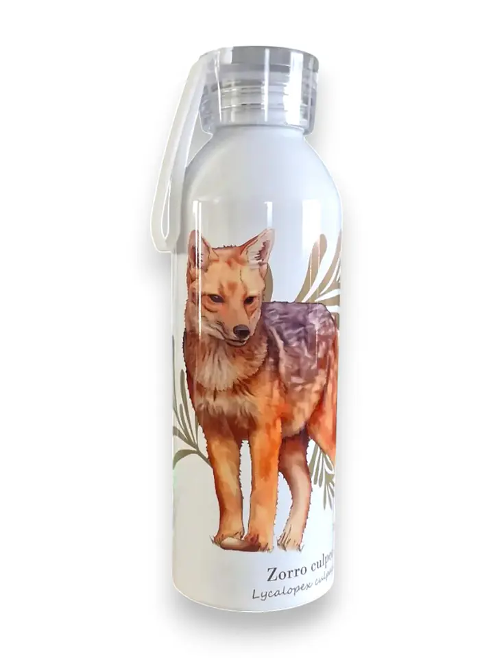 Botella Aluminio Zorro 750ml 1