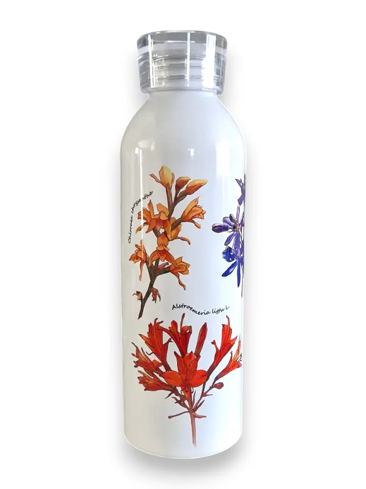 Botella Aluminio Flores Nativas 750ml 1