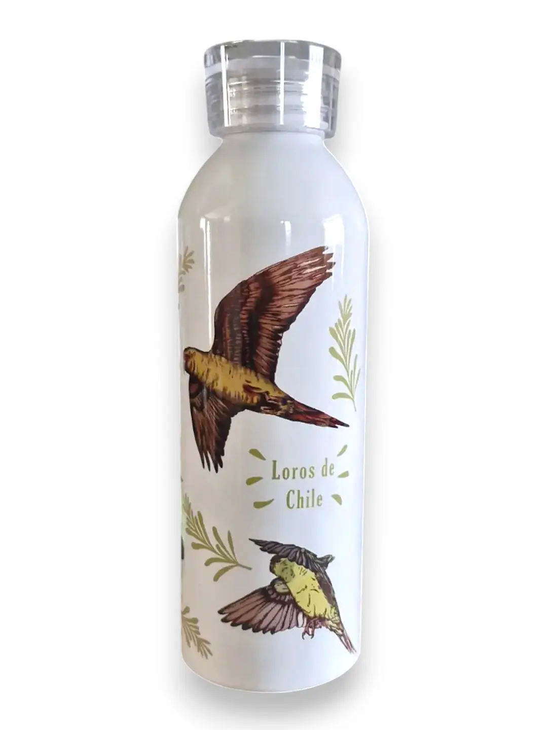 Botella Aluminio Loros Chilenos 750ml 2