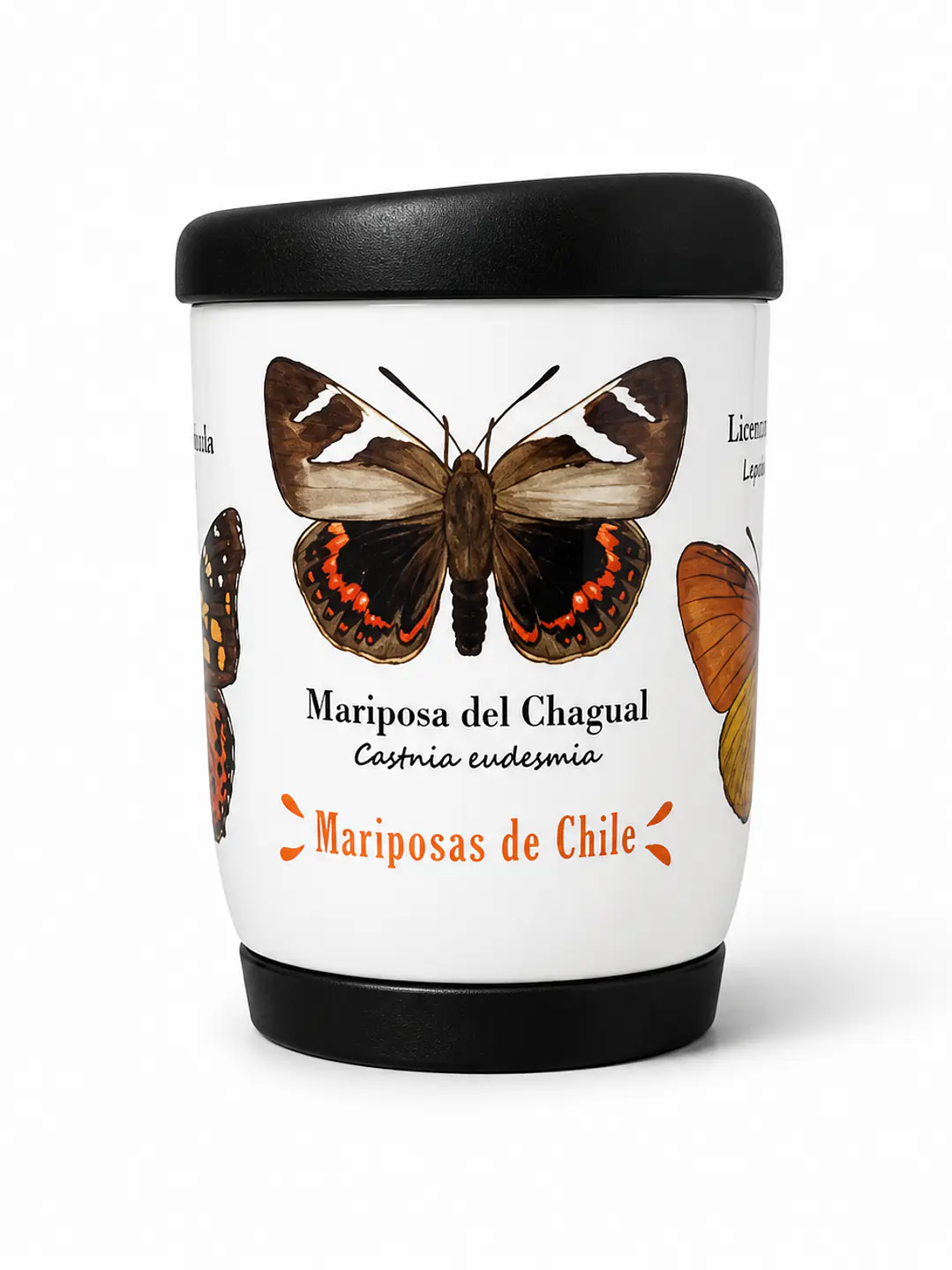 Tazón Cerámica Tapa Mariposas de Chile 350ml 2