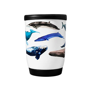 Tazón Cerámica Tapa Ballenas de Chile 350ml