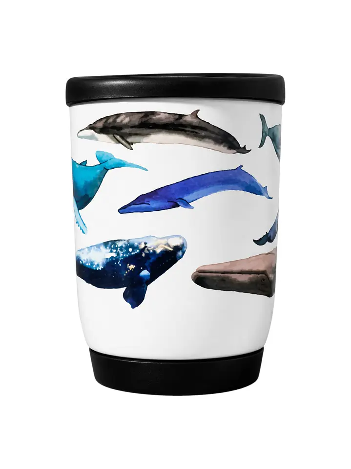 Tazón Cerámica Tapa Ballenas de Chile 350ml 2