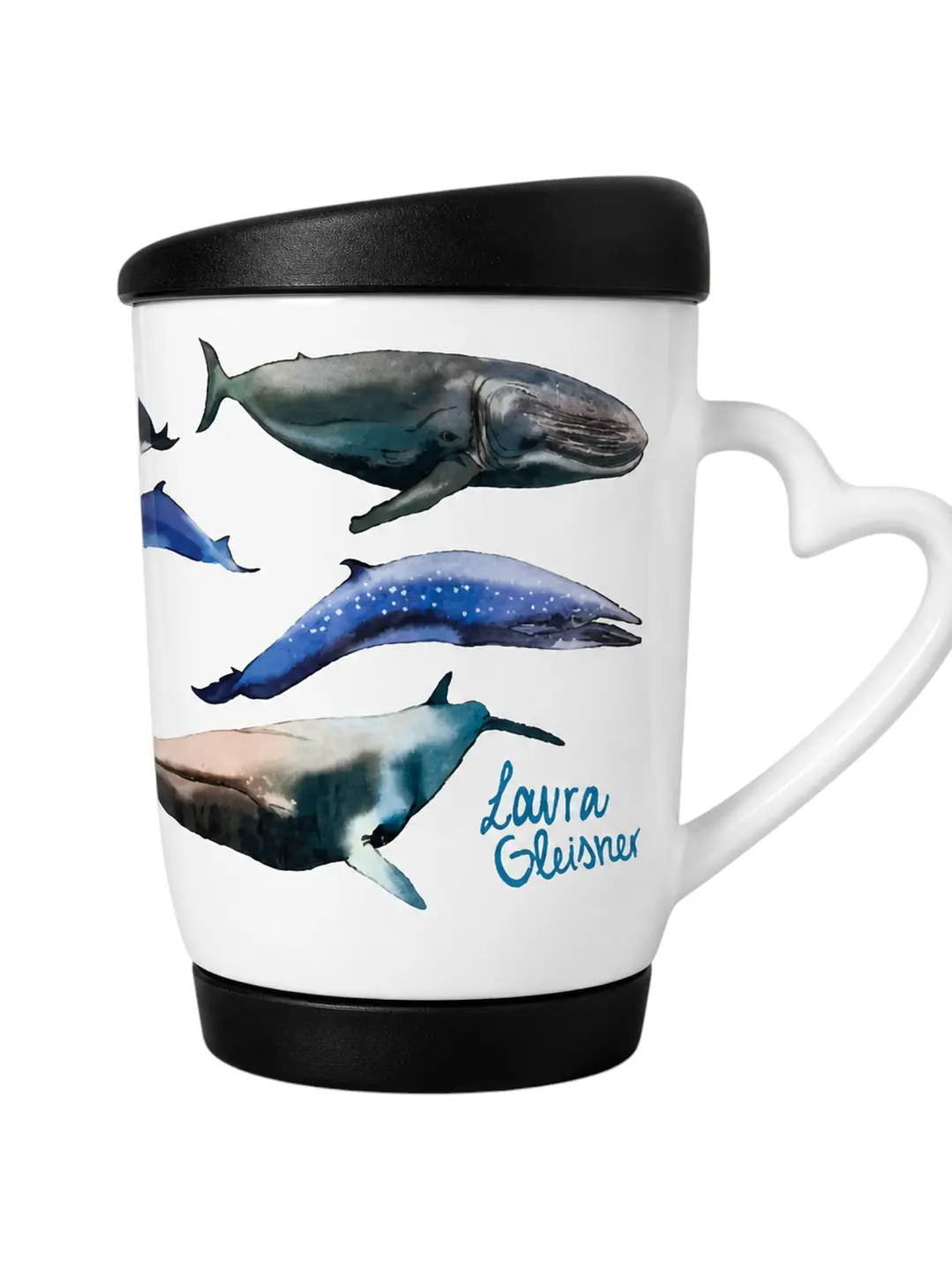 Tazón Cerámica Tapa Ballenas de Chile 350ml 3