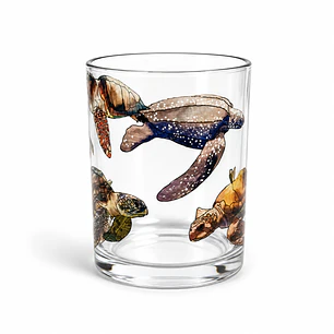 Tazón Vidrio Tortugas de Chile 325ml