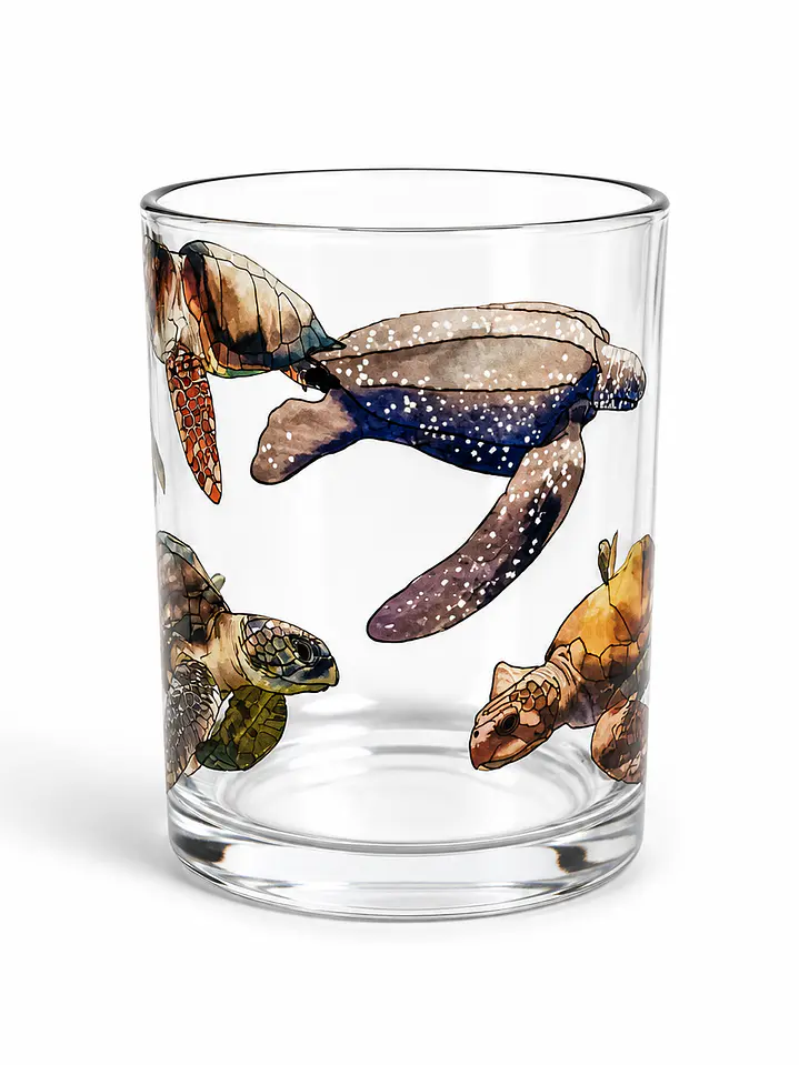 Tazón Vidrio Tortugas de Chile 325ml 2