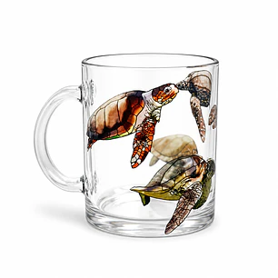 Tazón Vidrio Tortugas de Chile 325ml