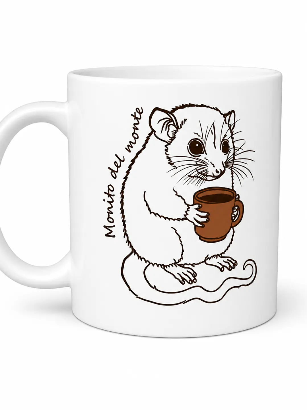 Tazón Cerámica Fauna cafetera Vizcacha-Monito 325ml 1