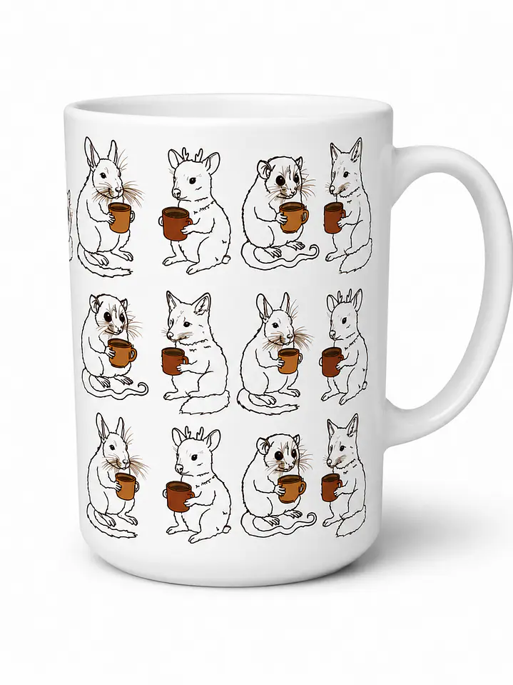 Tazón Cerámica Fauna cafetera 443ml 1