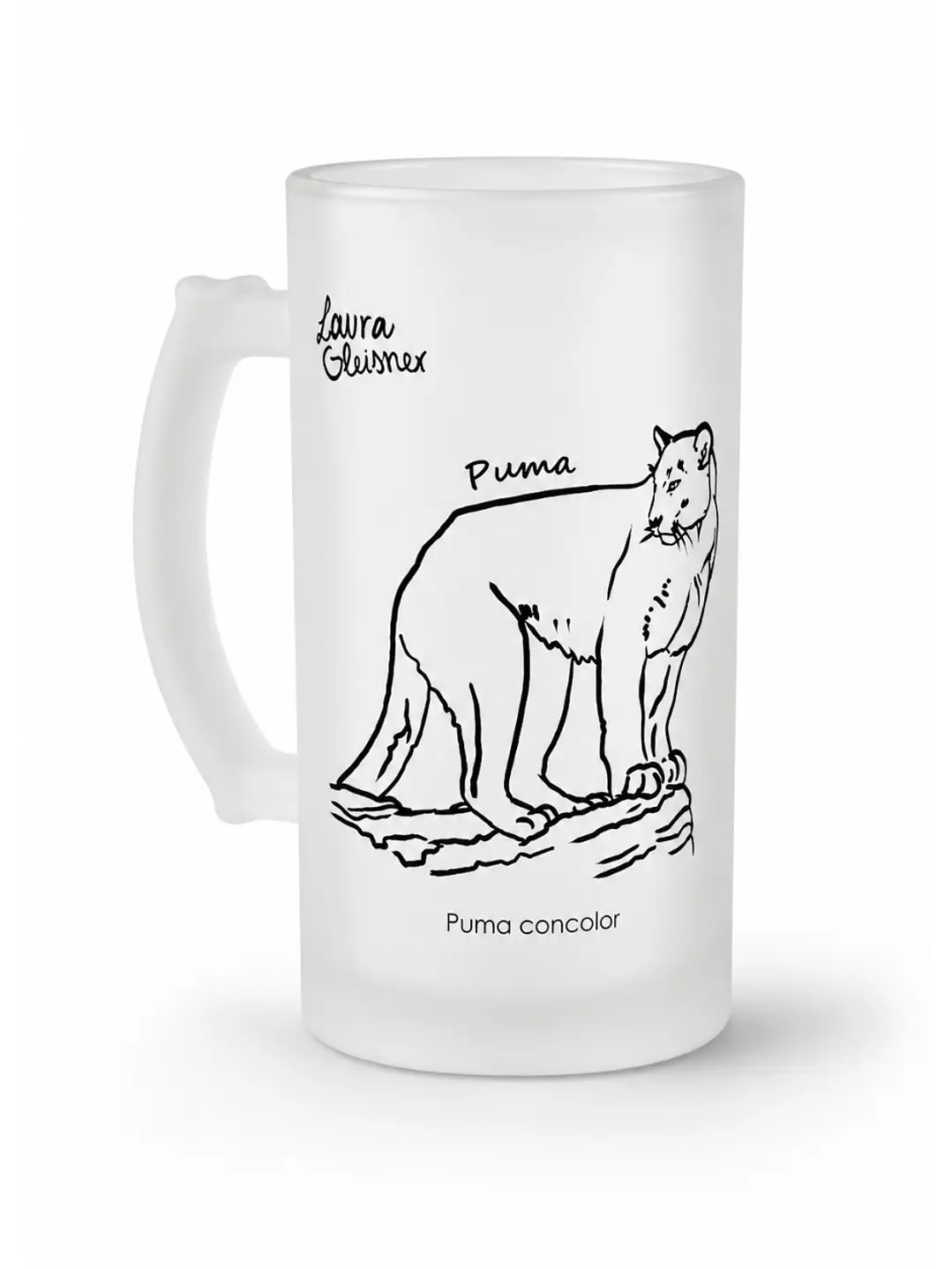 Shopero Vidrio Empavonado Puma 473ml 1