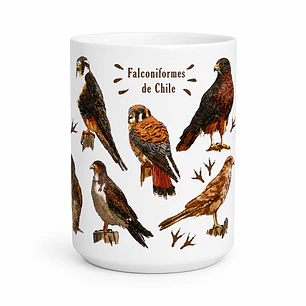 Tazón Cerámica Falconiformes de Chile 443ml