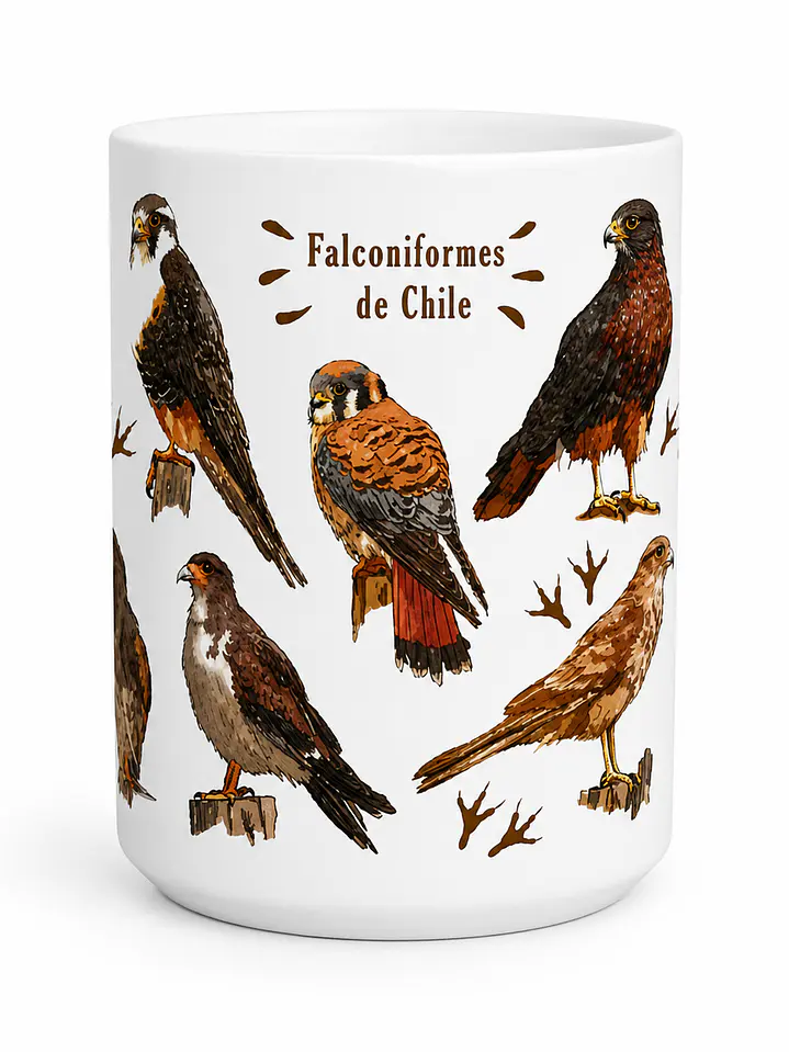 Tazón Cerámica Falconiformes de Chile 443ml 2