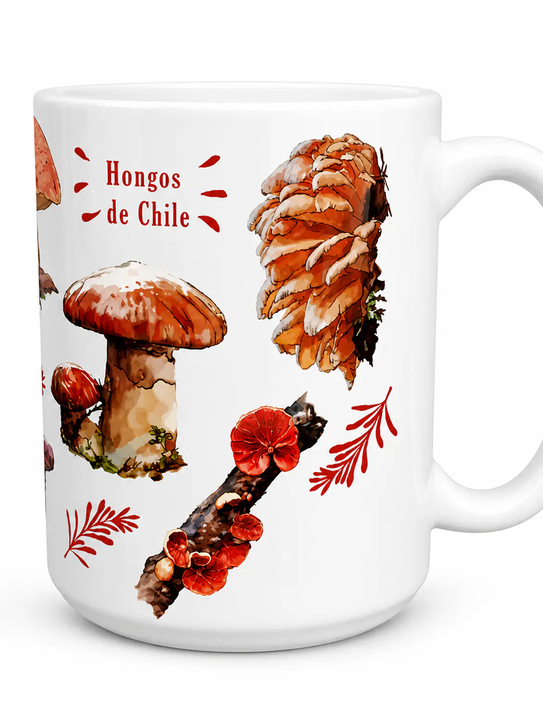 Tazón Cerámica Hongos de Chile 443ml 2
