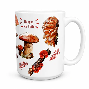 Tazón Cerámica Hongos de Chile 443ml