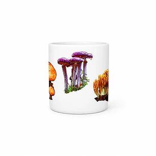 Taza Café Hongos de Chile B 200ml