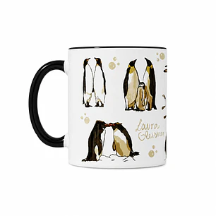 Tazón Cerámica Pingüinos de Chile 325ml