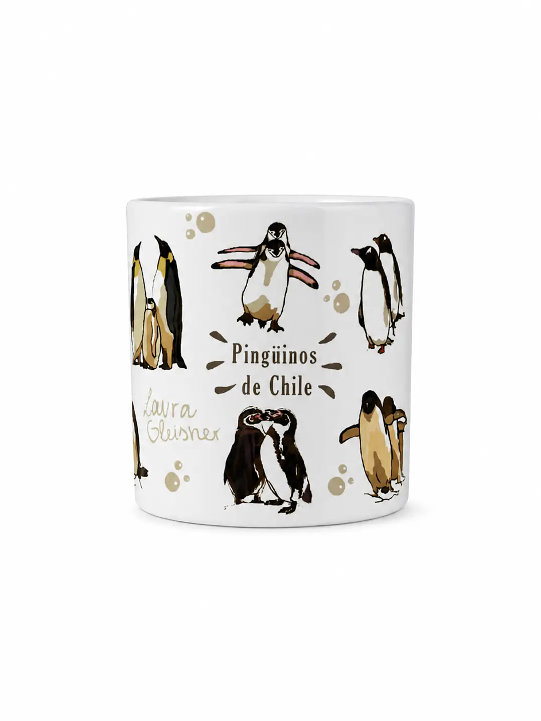 Tazón Cerámica Pingüinos de Chile 325ml 3