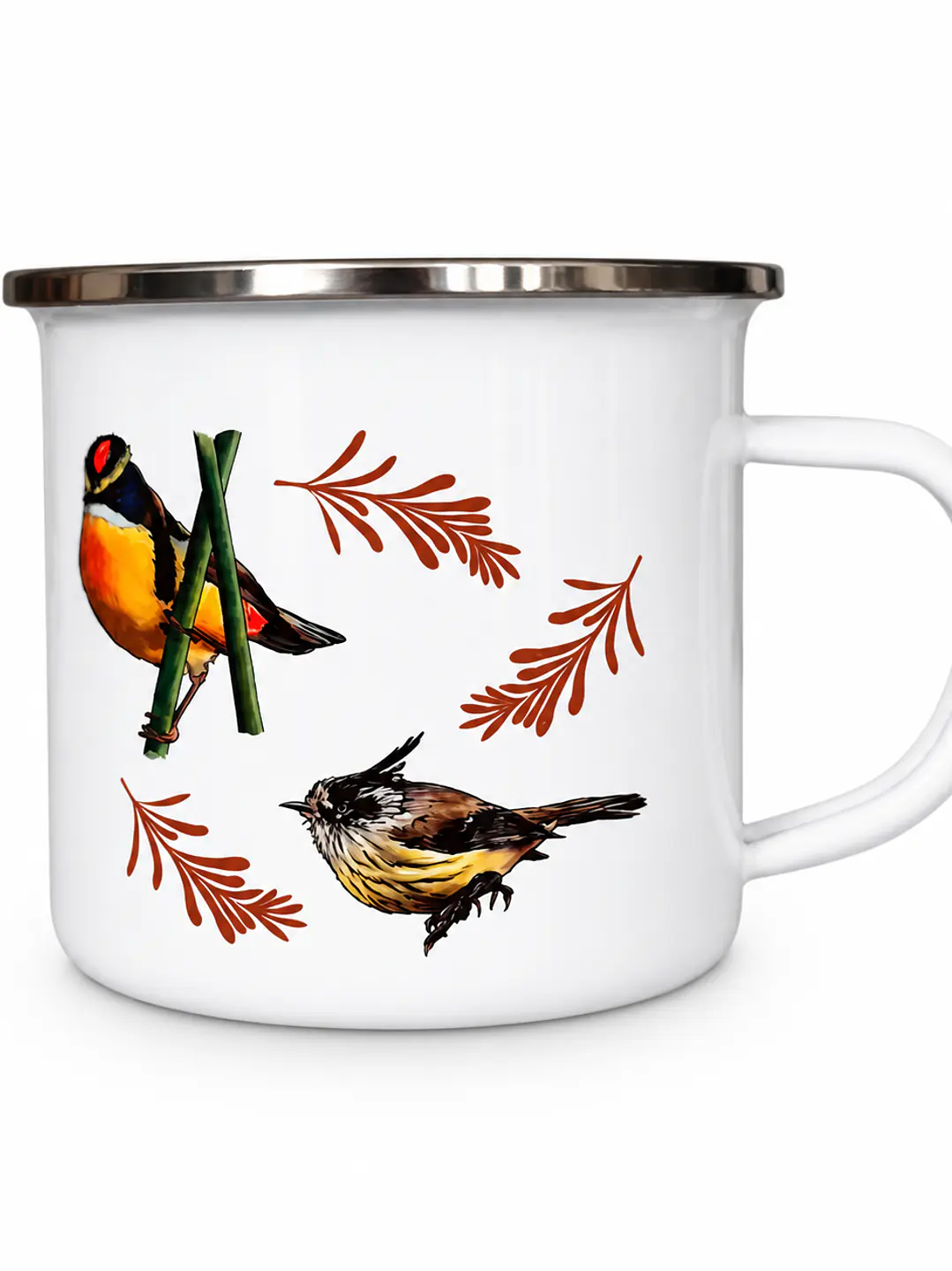 Tazón Enlozado Aves de Chile 350ml 1