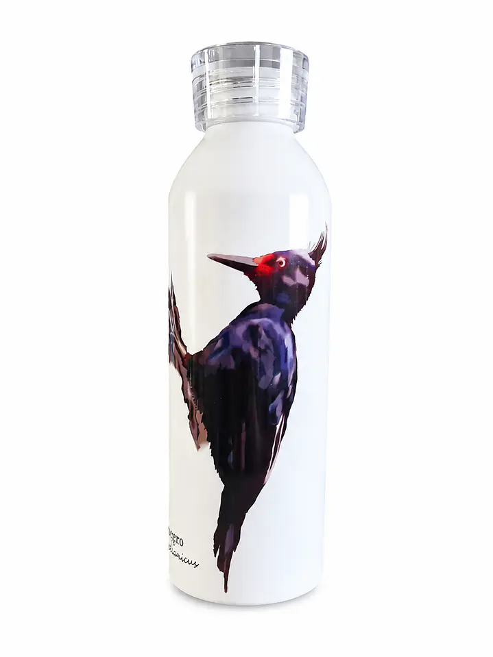 Botella Aluminio Carpintero Negro 750ml 2