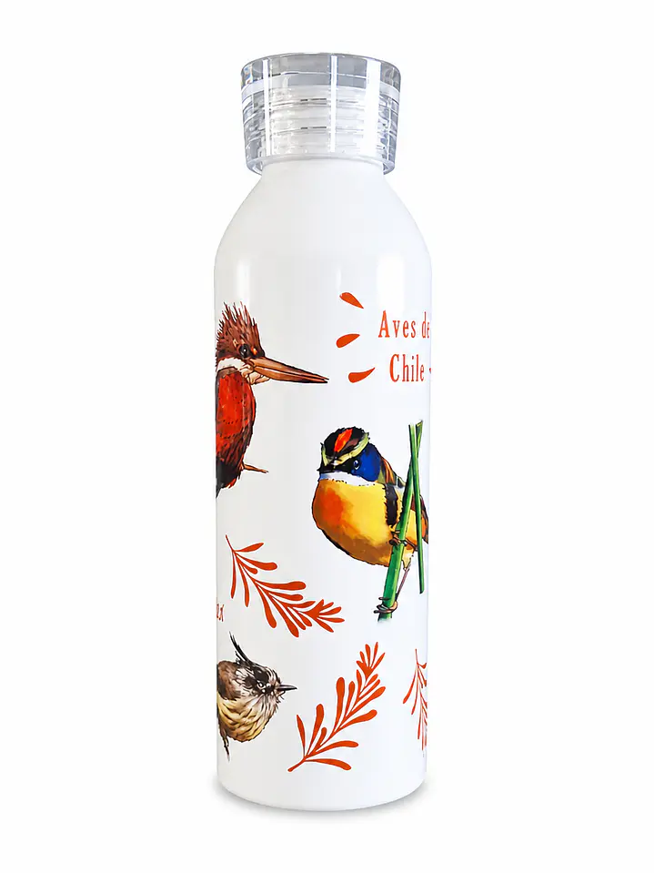 Botella Aluminio Aves de Chile 750ml 1