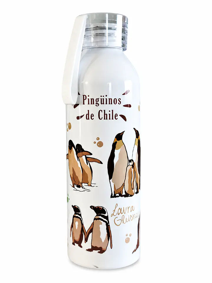 Botella Aluminio Pingüinos de Chile 750ml 1