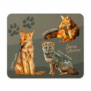 Mousepad Zorros de Chile