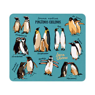 Mousepad Pingüinos de Chile
