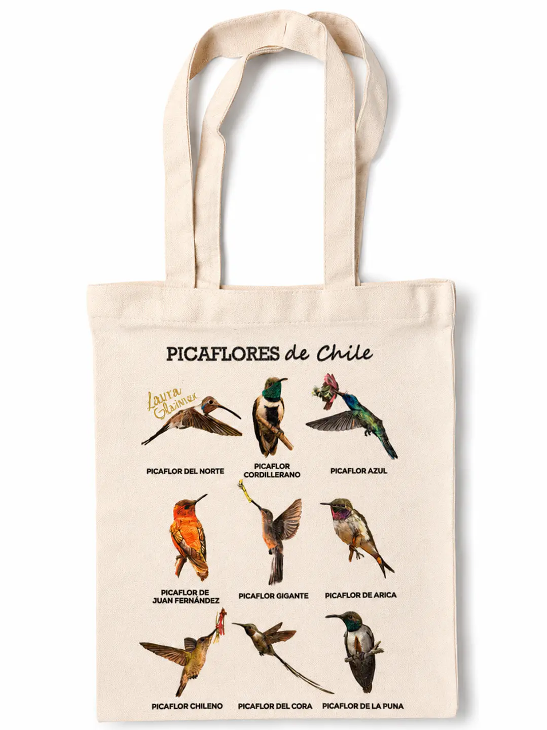 Bolsa Totebag Picaflores de Chile  1