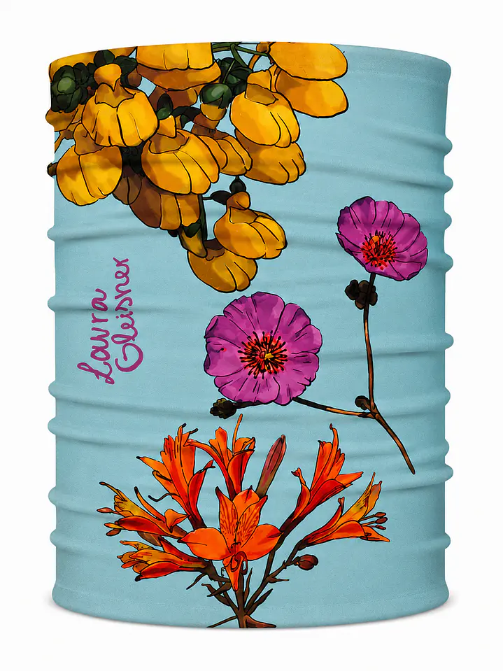 Bandana Flores de Chile 1