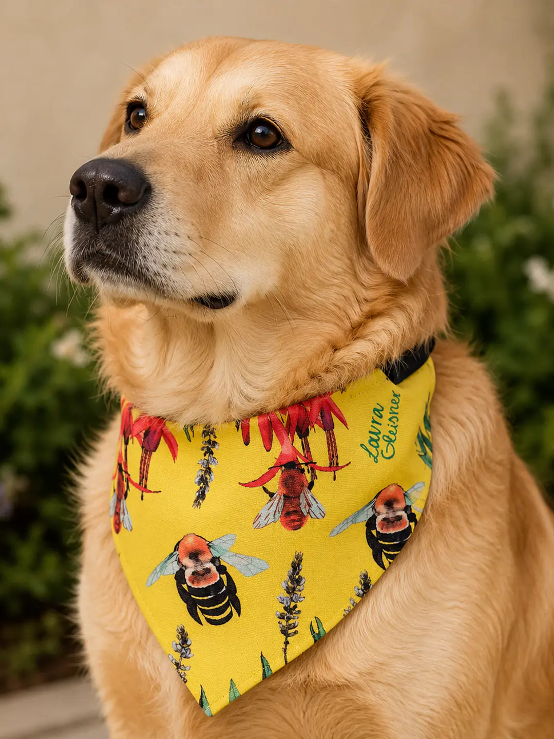 Bandana Perro Abejas 2