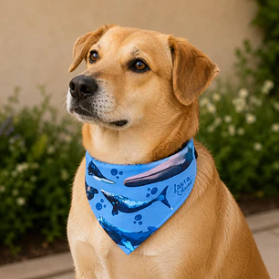 Bandana Perro Ballenas