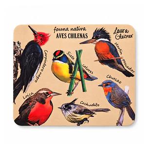 Mousepad Aves de Chile