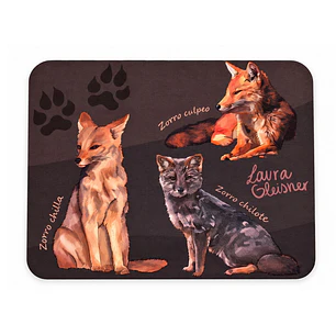 Mousepad Zorros de Chile