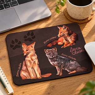 Mousepad Zorros de Chile