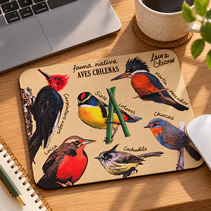 Mousepad Aves de Chile