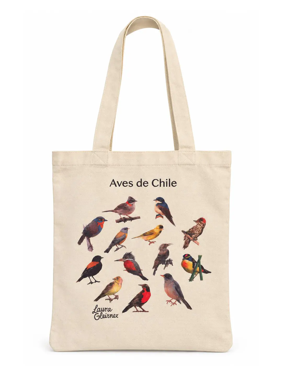 Bolsa Totebag Aves de Chile  1