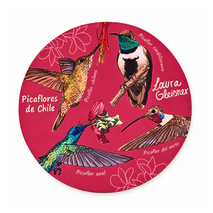 Mousepad Picaflores Redondo