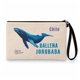 Estuche Canvas Ballena Jorobada