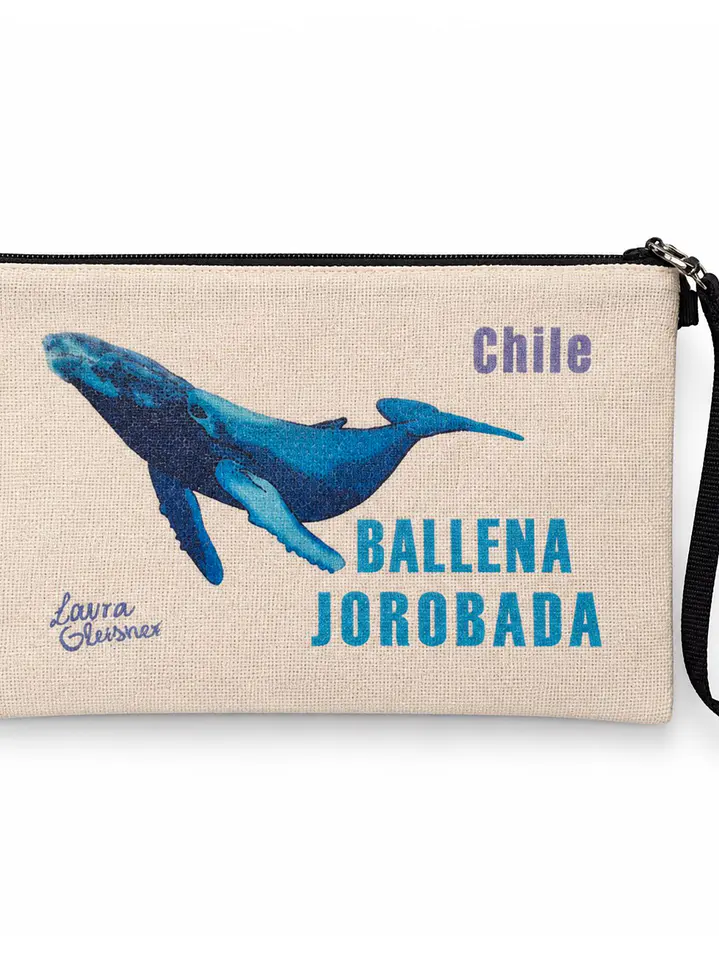 Estuche Canvas Ballena Jorobada 1