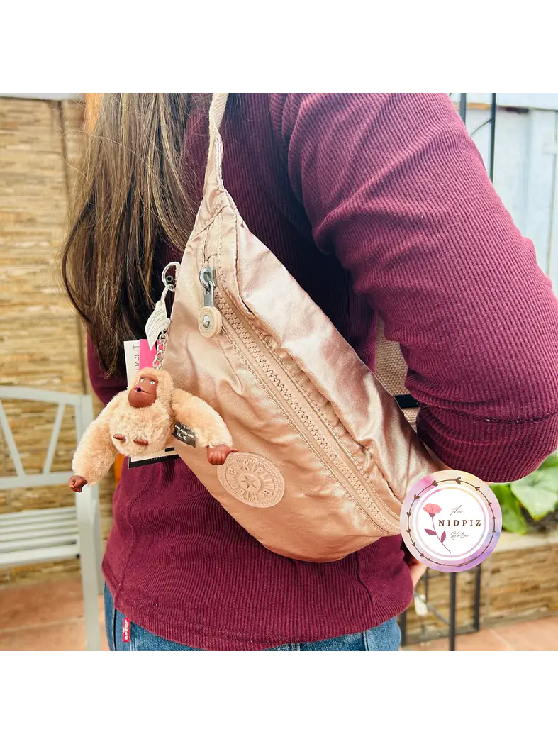 Kipling - Banano Rose Gold 1