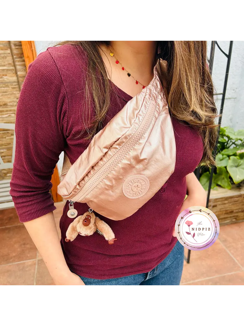 Kipling - Banano Rose Gold 2