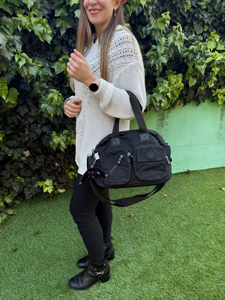 Kipling - Bolso Defea Black 2