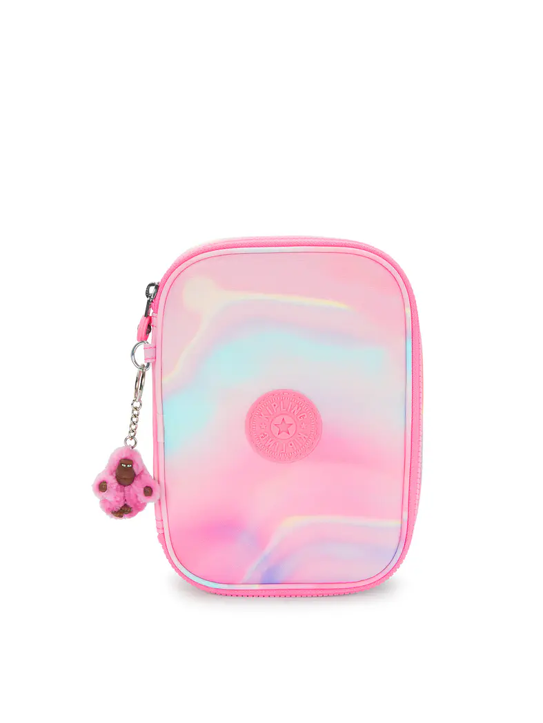 Kipling - Estuche 100 pens Tie Dye Pink 2