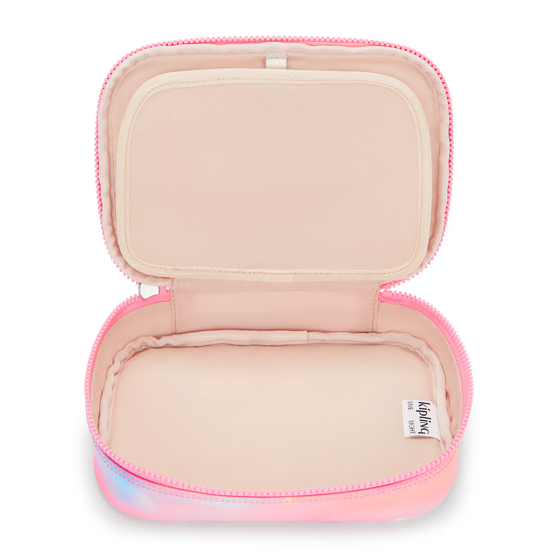 Kipling - Estuche 100 pens Tie Dye Pink 3