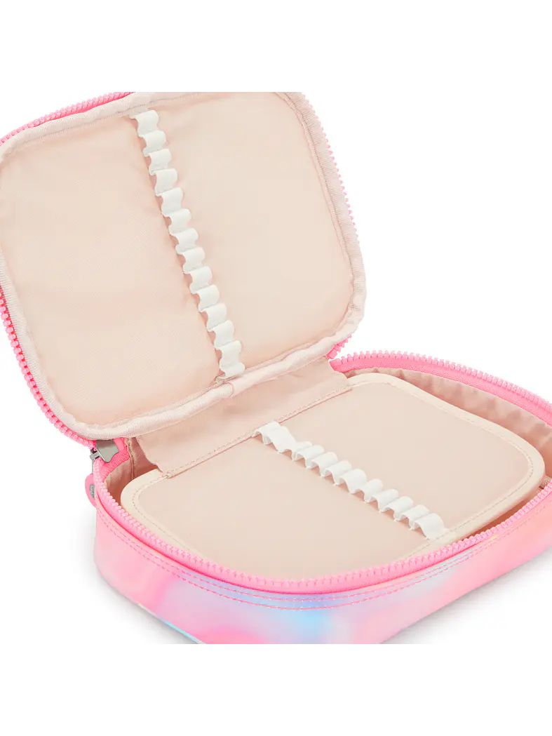 Kipling - Estuche 100 pens Tie Dye Pink 4