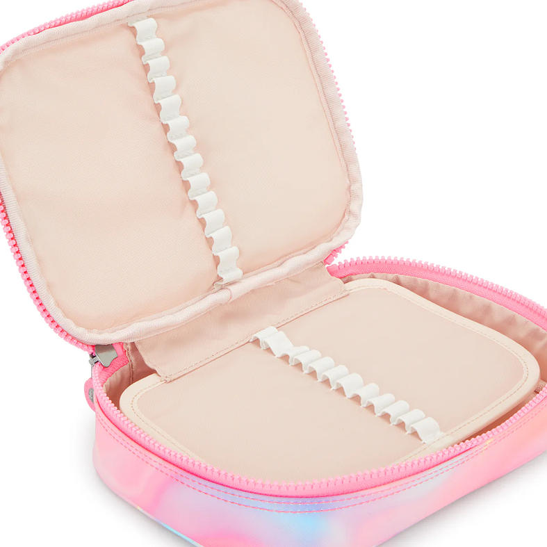 Kipling - Estuche 100 pens Tie Dye Pink 4