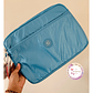 Kipling - Laptop Sleeve Aqua Tides Metallic - Miniatura 1