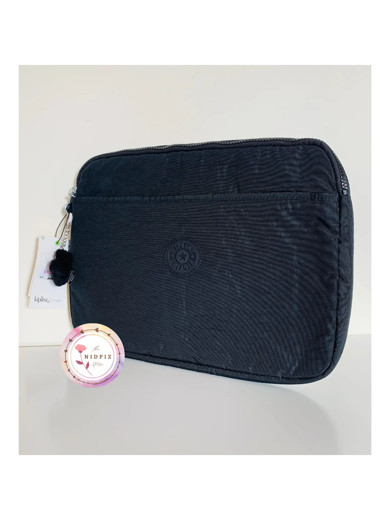 Kipling - Laptop Sleeve Black Tonal 1